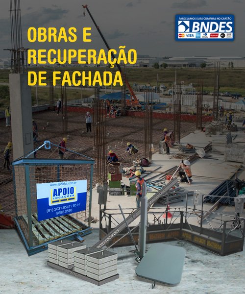 Obras e Recuperação de Fachadas